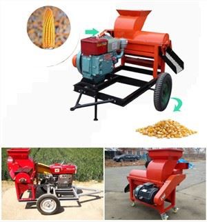 Thresher Gráin Peeler Craiceann Corn